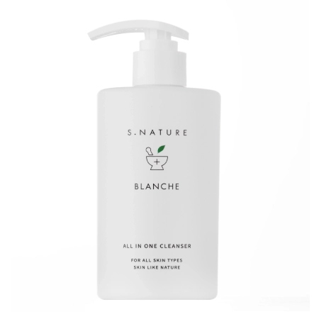 S.Nature - Blanche All In One Cleanser - Зволожувальний гель для вмивання обличчя - 260ml