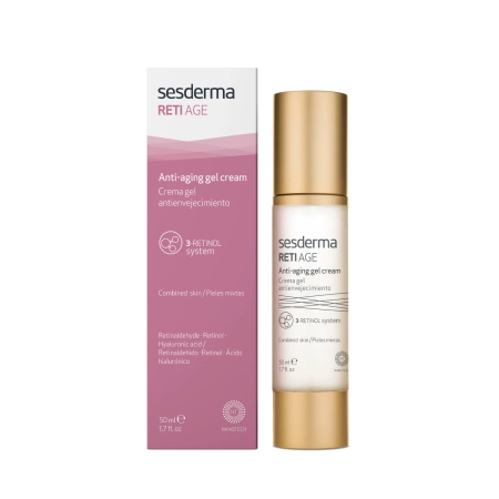 sesderma - Reti Age Anti-Aging Gel Cream - Антивозрастной крем-гель для лица - 50ml
