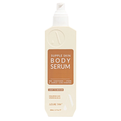Azure Tan - Supple Skin Serum - Сироватка для тіла з ефектом засмаги - Light to Medium - 200ml