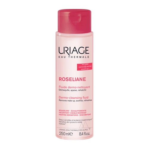 Uriage - Roséliane Dermo-Cleansing Fluid - Очищающий флюид для лица - 250ml
