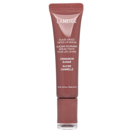 Laneige - Glaze Craze Tinted Lip Serum - Тонирующая сыворотка для губ - Cinnamon Sugar - 12g