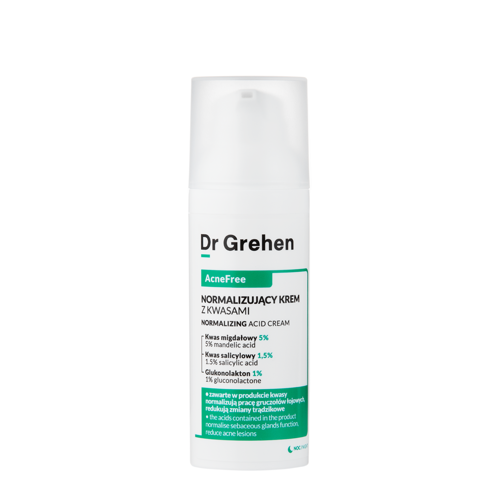 Dr Grehen - AcneFree - Normalizing Acid Cream - Нормализующий крем с кислотами - 50ml
