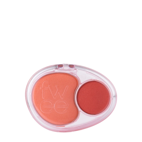 Fwee - Mellow Dual Blusher - Двойные румяна для лица - CR01 Juicy Smile - 7,2g
