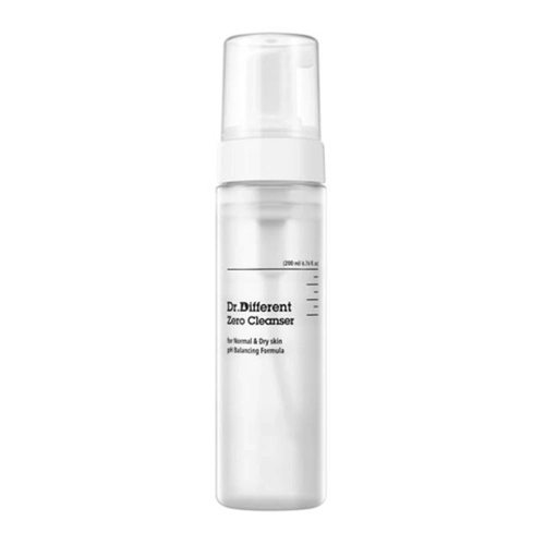 Dr.Different - Zero Cleanser for Normal & Dry Skin - Гіпоалергенна пінка для вмивання обличчя - 200ml