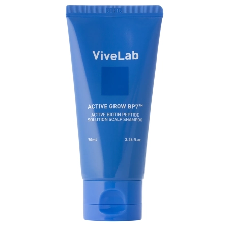 ViveLab - Active Biotin Peptide Solution Scalp Shampoo - Зміцнювальний шампунь для шкіри голови - 70ml