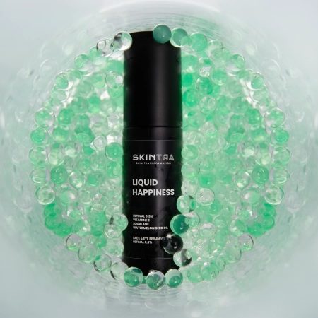 SkinTra - Liquid Happiness - Сироватка з ретиналем 0,3% для шкіри обличчя і під очима - 30ml