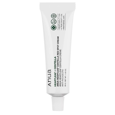 Anua - Heartleaf Centella Red Spot Cream - Заспокійливий крем для проблемної шкіри - 30g