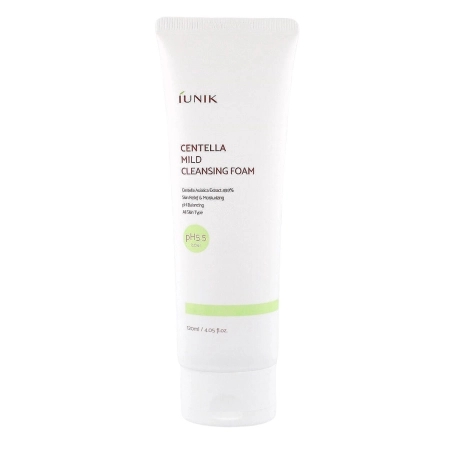 iUNIK - М'яка очищувальна пінка з центелою - Centella Mild Cleansing Foam - 120ml