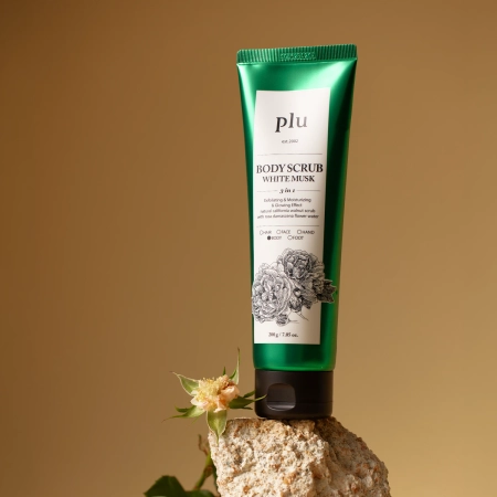 plu - Body Scrub - Пилинг для тела - White Musk - 200g