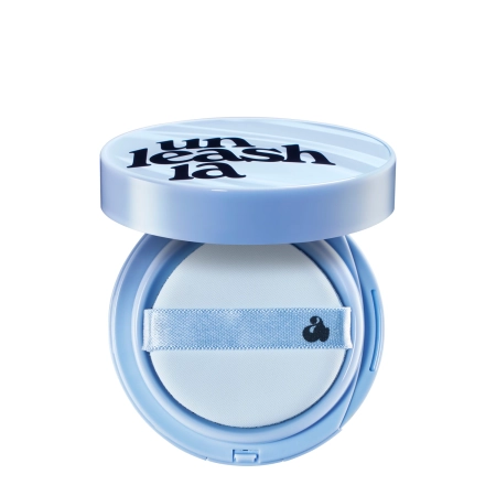 Unleashia - Babe Skin Baby Blue Cushion SPF 40 PA++ - Тональний кушон - 21C Baby Cheek - 15g