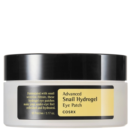COSRX - Advanced Snail Hydrogel Eye Patch - Гідрогелеві патчі зі слизом равлика - 60шт.