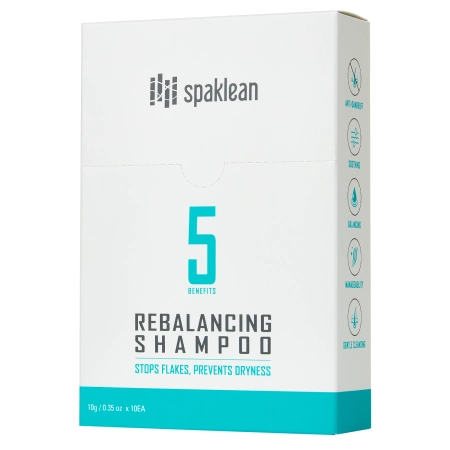 Spaklean - Amazing Collagen Rebalancing Shampoo - Очищувальний шампунь для волосся - 10x10ml