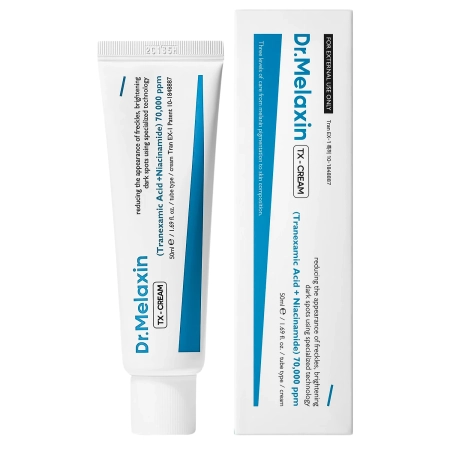 Dr.Melaxin - TX-Cream - Освітлювальний крем для обличчя з транексамовою кислотою - 50g