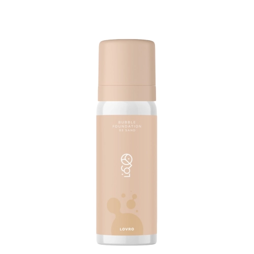 LOVRO - Bubble Foundation - Тональна основа з повітряною формулою для сяйва шкіри - 03 Sand - 50ml