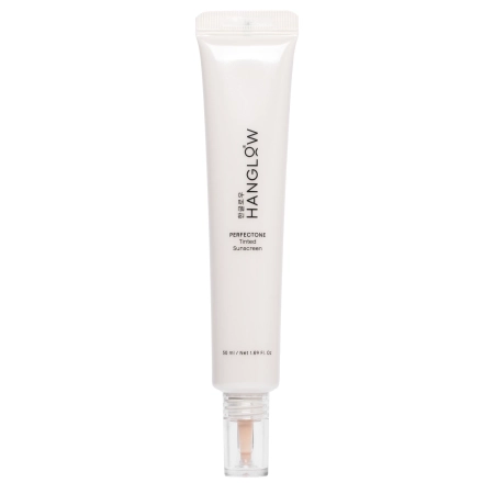 HanGlow - PerfecTone - Tinted Sunscreen SPF 50+ - Тонуючий сонцезахисний крем для обличчя - 01 - 50ml