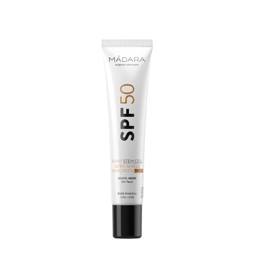 Madara - Ultra Shield Face Sunscreen SPF50 - Минеральный крем с солнцезащитным фильтром - 40ml