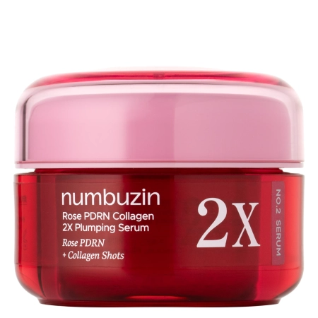 Numbuzin - No.2 Rose PDRN Collagen 2X Plumping Serum - Сироватка для зміцнення та наповнення шкіри - 30ml