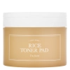 I'm From - Rice Toner Pad - Увлажняюще-осветляющие пэды для лица - 60шт.