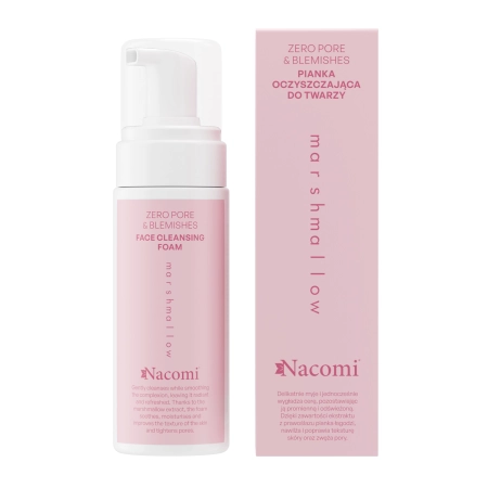 Nacomi - Zero Pore & Blemishes Face Cleansing Foam - Пінка для вмивання обличчя - Marshmallow - 150ml