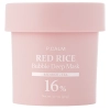 P.Calm - Red Rice Bubble Deep Mask - Успокаивающая и очищающая пузырьковая маска - 90g