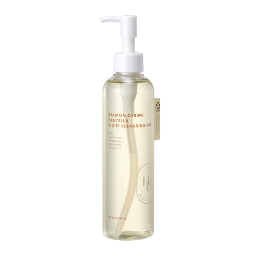 HEVEBLUE - Salmon Caring Centella Light Cleansing Oil - Гідрофільна олія для зняття макіяжу - 240ml