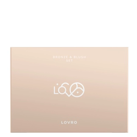 LOVRO - Bronze & Blush Set - Компактний бронзер і рум’яна для контурингу - 5g