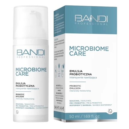 Bandi - Microbiome Care - Інтенсивно зволожувальна емульсія з пробіотиками - 50ml