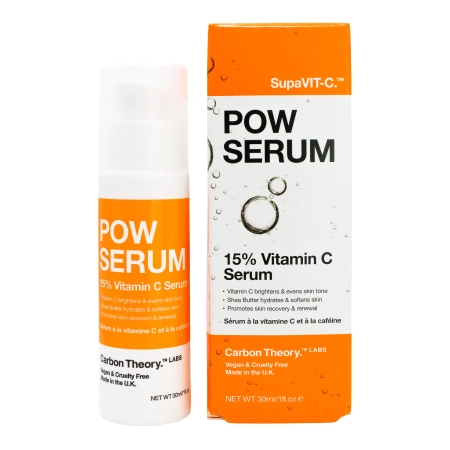 Carbon Theory - SupaVIT-C Pow Serum 15% - Освітлювальна сироватка для обличчя з вітаміном C 15% - 30ml