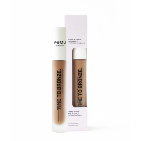 Veoli Botanica - Time To Bronze - Кремовий бронзер з вітаміном С та рослинним колагеном - 10ml