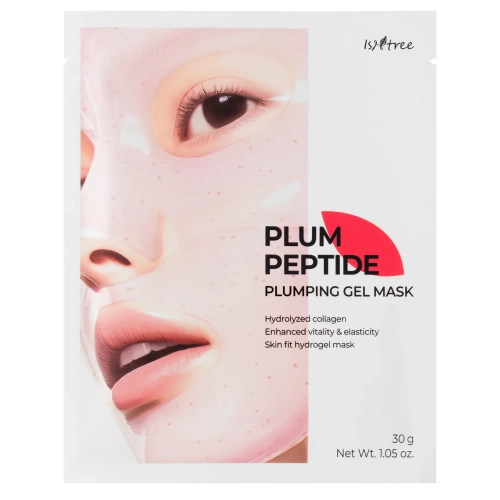 Isntree - Plum Peptide Plumping Gel Mask - Гелевая маска для упругости и разглаживания - 30g