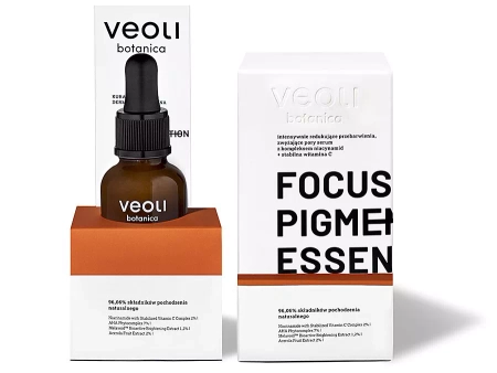Veoli Botanica - Себорегулююча сироватка проти пігментації з комплексом ніацинаміду і вітаміну C - Focus Pigmentation Essence - 30ml
