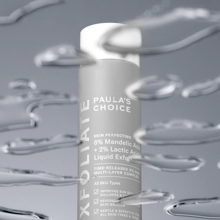 Paula's Choice - 6% Mandelic Acid + 2% Lactic Acid Liquid Exfoliant - Эксфолиант для лица с AHA-кислотами - 30ml