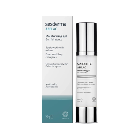 Sesderma - Azelac - Moisturizing Gel - Увлажняющий и осветляющий гель для лица с азелаиновой кислотой - 50ml