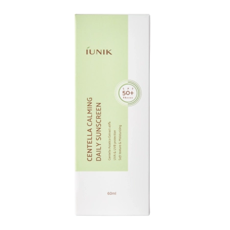 iUNIK - Успокаивающий солнцезащитный крем с центеллой - Centella Calming Daily Sunscreen SPF 50+ PA++++ - 60ml 