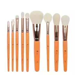 Ibra Makeup - Набір пензлів для макіяжу Fresh - 9 шт.