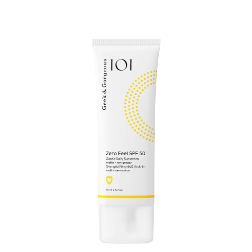 Geek&Gorgeous - Zero Feel SPF50 - Невесомый солнцезащитный крем SPF50 - 75ml