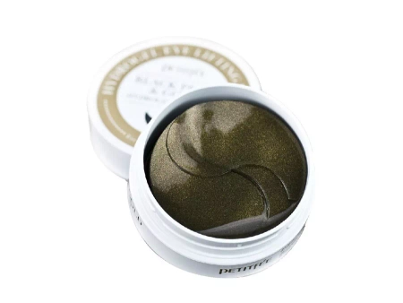 PETITFEE Black Pearl & Gold Eye Patch - Гидрогелевые патчи с золотом и черным жемчугом