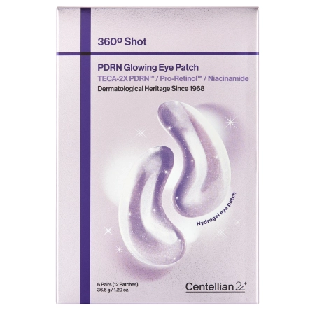 Centellian24 - 360º Shot PDRN Glowing Eye Patch - Патчи под глаза с PDRN - 6 пар