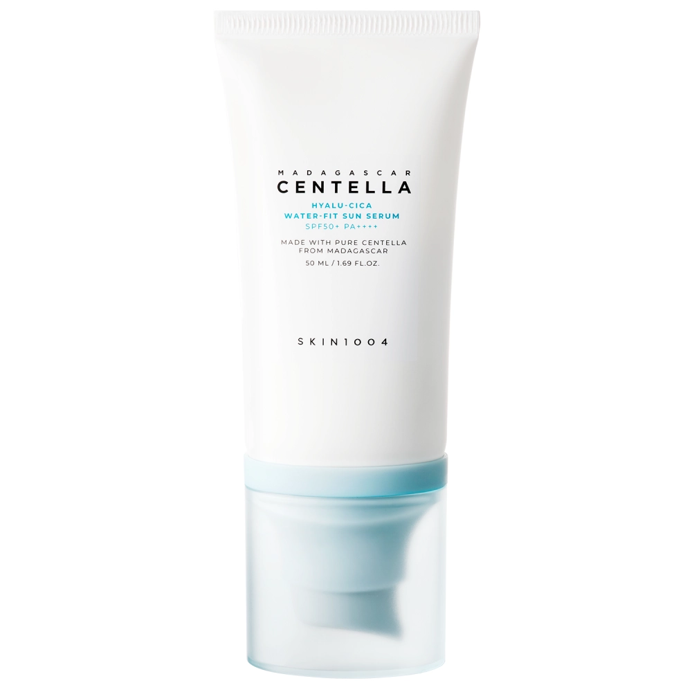 SKIN1004 - Madagascar Centella Hyalu-Cica Water-Fit Sun Serum SPF50+ PA++++ - Увлажняющий солнцезащитный крем - 50мл