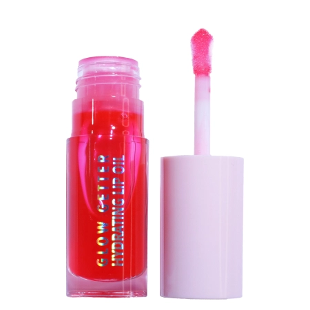 Moira - Glow Getter Hydrating Lip Oil - Зволожувальна олійка для губ - 008 Juicy Red - 3,5ml