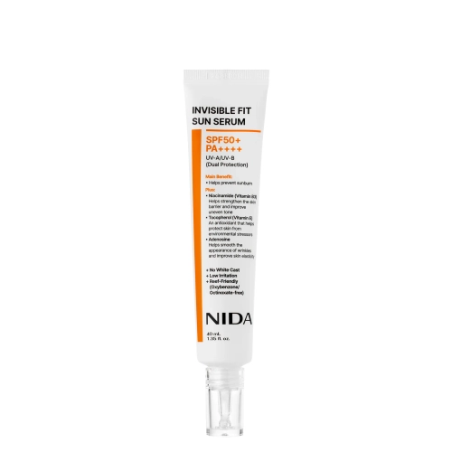NIDA - Invisible Fit Sun Serum - Сыворотка для лица с SPF - 40ml