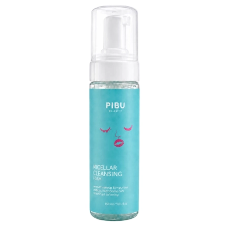 PIBU Beauty - Micellar Cleansing Foam - Очищувальна пінка для вмивання обличчя з пробіотиками - 150ml