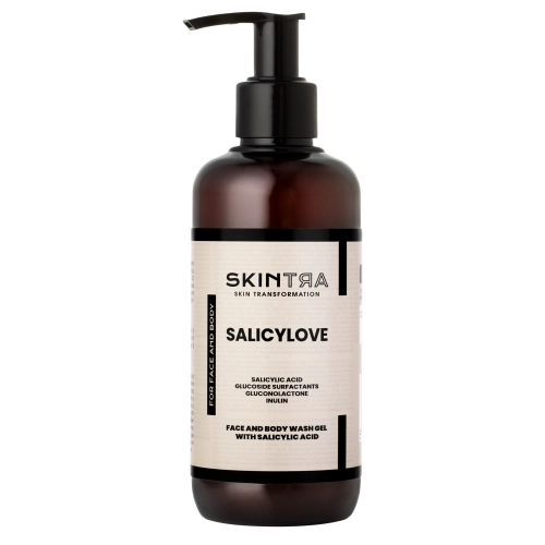 SkinTra - Salicylove - Гель із саліциловою кислотою для вмивання обличчя та тіла - 250ml