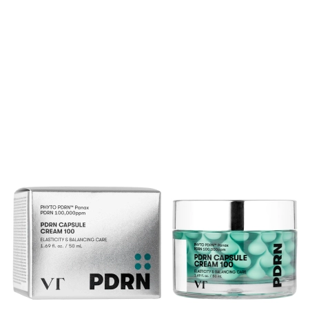 VT Cosmetics - PDRN Capsule Cream 100 - Регенерувальний крем для обличчя з PDRN - 50ml