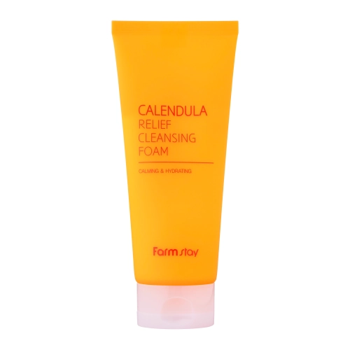 Farmstay - Calendula Cleansing Foam - Пінка для вмивання обличчя з календулою - 180ml