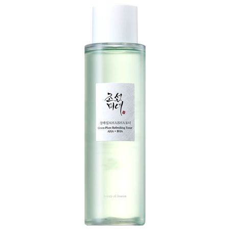 Beauty of Joseon - Тонер с кислотами - Green Plum Refreshing Toner AHA + BHA - 150ml