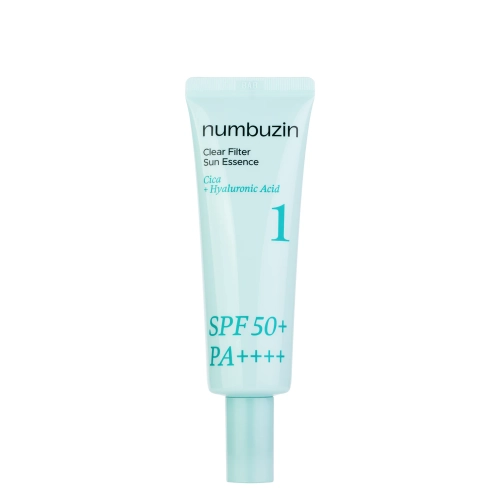 Numbuzin - No.1 Clear Filter Sun Essence SPF50+ PA++++ - Сонцезахисна есенція для обличчя - 50ml