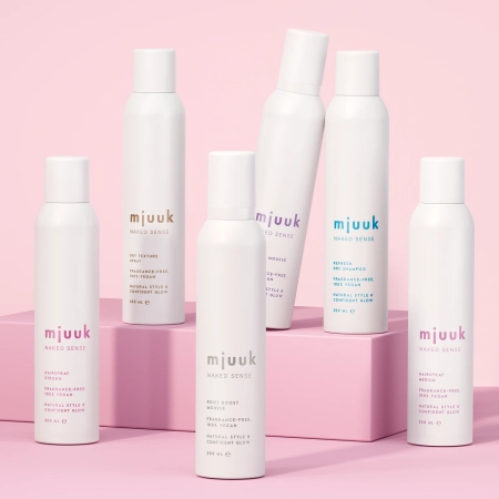 Mjuuk - Naked Sense Fragrance-free Refresh Dry Shampoo - Сухий шампунь для волосся - Без запаху - 250ml