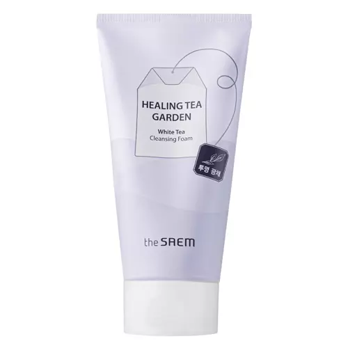 The SAEM - Healing Tea Garden White Tea Cleansing Foam - Пенка для умывания с белым чаем - 150ml