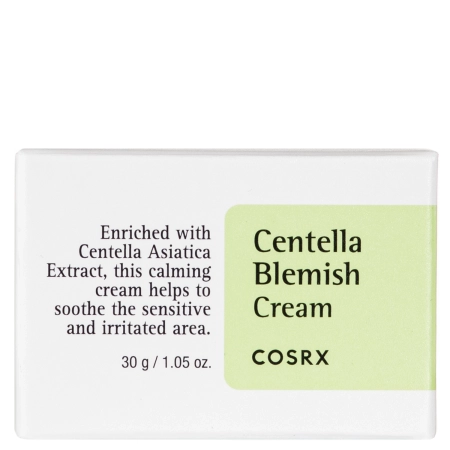 Cosrx - Centella Blemish Cream - Успокаивающий крем для проблемной кожи - 30ml